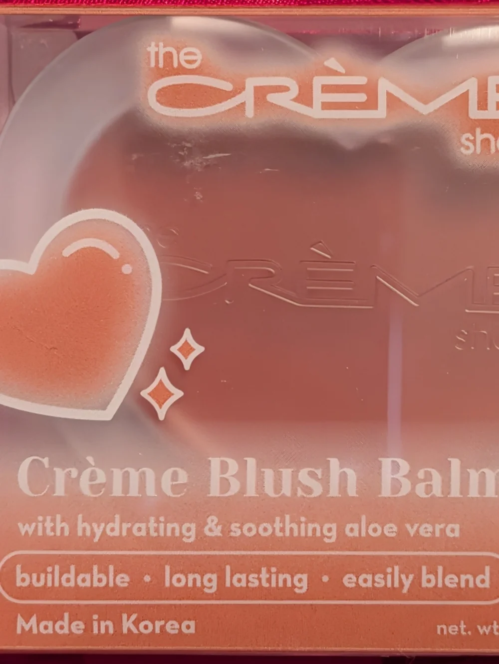 The Crème Shop Creme Blush Balm Shade Teddy Bear Cream Blush New In Box